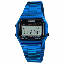 Часы наручные мужские Skmei 1123 Blue, 1123BU (12316-hbr)