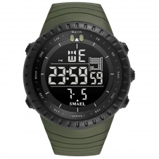 Часы наручные мужские Smael 1237 Army Green (15192-hbr)