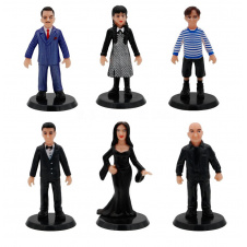 Набор фигурок Banpresto The Addams Family Wednesday Addams 9-10 см 6 шт Разноцветный