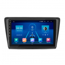 Штатная магнитола Lesko Skoda Rapid I 2012-2017 9" 6/128Gb 4G Wi-Fi GPS Top (9783-54080)