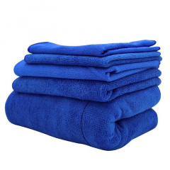 Набір мікрофібри двосторонньої Bluefield 30×30 см 10 шт Синій (Н050527-10) Шепетівка