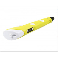 3D ручка c LCD дисплеем 3DPen Hot Draw 3 Yellow Комплект эко пластика для рисования 109 метров Житомир