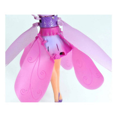 Летающая игрушка сказочная фея с управлении рукой на подставке подиум Beauty Toy Magical Fairy звуковые и световые эффекты Розовая Ніжин