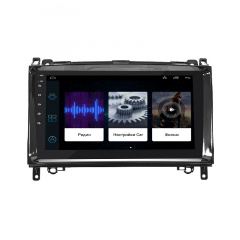 Штатная магнитола Lesko для Mercedes-Benz A-Класс II (W169) 2004-2008г. 9" 1/16Gb/ Wi-Fi Optima GPS Android Лубни