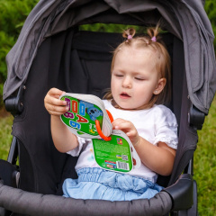 Детские обучающие карточки на кольце Азбука Vladi Toys VT2000-03 Конотоп