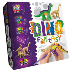 Набір креативної творчості "Dino Fantasy" Danko Toys DF-01 укр Діметродон Чортків