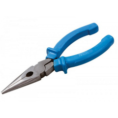 Щипці прямі 160 мм American Type C45 HRC 44~48 MASTERTOOL GM (22-2160) Ровно