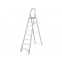 Драбина алюмінієва MASTERTOOL GM 8 ступенів h=1720 мм max 150 кг (79-1108) Калуш