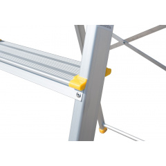 Драбина алюмінієва MASTERTOOL GM 8 ступенів h=1720 мм max 150 кг (79-1108) Калуш