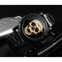 Оригінальний годинник Skmei Skull 9178 Black Львов