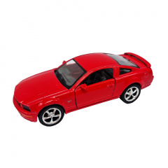 Інерційна машинка FORD MUSTANG GT 2006 Kinsmart КТ5091, 1:42 Червоний Братське