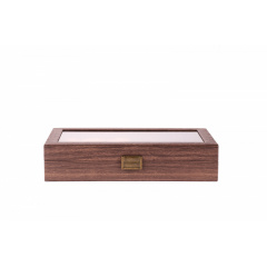 Шкатулка для зберігання годинників та окуляр Craft 6WPU.3SGL.ANTQ Коричневий Орехов