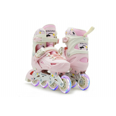 Ролики Scale Sports ABEC-7 PU 29-33 18-20.5 см Pink (2011782854) Бердичев
