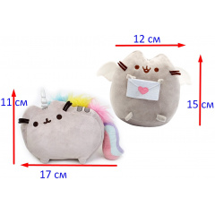 Набір м'яких іграшок 2Life Pusheen cat 12х15 см і 11х17 см v-12381 Львов