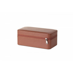 Кейс для годинників Salvadore 3W-FH-DBR-SPU 195х105х80 мм Сіро-коричневий Королёво