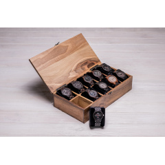 Органайзер для зберігання годинників ecoWalnut 8.2х34.2х18 см Львів