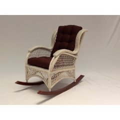 Крісло-гойдалка Cruzo Буковель 100x90 см Медовий (kg0001) Краматорськ