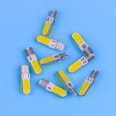 Комплект світлодіодних ламп Napo T10-COB-Silic-B W5W T10 4 шт Білий (2518508314) Михайловка