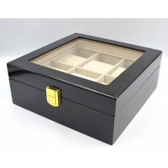 Шкатулка для зберігання годинників Craft 6WB.GLS.BL Чорний Дніпрорудне