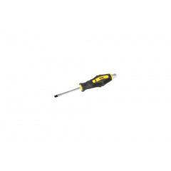 Викрутка ударна шліцева магнітна MASTERTOOL GM EXTERNAL HEX SL5х75 мм ручка з покриттям TPR (49-6575) Бровары