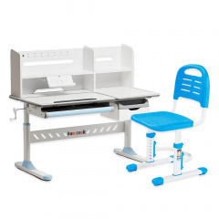 Дитячий комплект меблів FunDesk Fiore II SST3LS Блакитний (034567) Кременець