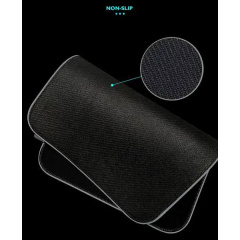 Геймерський килимок з підсвічуванням для миші Feel Fit RGB 800x300x3 мм Чорний (2131) Оріхів