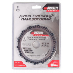 Диск пильний GRANITE для дерева ланцюговий 125х22.2х14Т 13000 об/хв 5-12-514 Киев