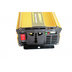 Перетворювач напруги інвертор 5 Core 2000W DC/AC 12V-220V Gold (3_02492) Київ