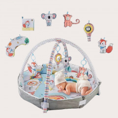 Розвиваючий килимок для дітей (немовлят) з дугами A1 (BabyMat-3M) Киев