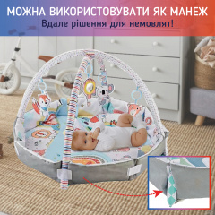 Розвиваючий килимок для дітей (немовлят) з дугами A1 (BabyMat-3M) Киев