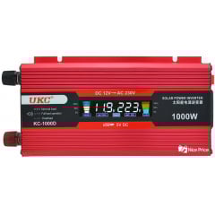 Перетворювач напруги автомобільний UKC авто інвертор 12V-220V 1000W з екраном LCD (1756375644) Львов