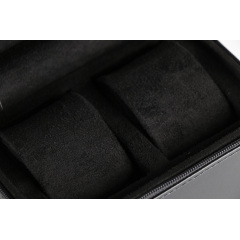 Кейс для годинників Salvadore 2W-FH-BB-SPU 13х10х8 см Чорний Косів