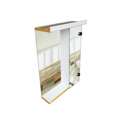 Дзеркало Mikola-M пластикове Eco green Yellow 80 см Королёво