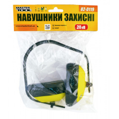 Навушники захисні MASTERTOOL 82-0119 Ровно