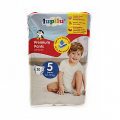 Підгузки-трусики Lupilu Premium Pants 5 12-17 кг 20 шт Костопіль