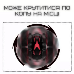 Швидкісна машинка перевертень MKB на Радіокеруванні з LED Підсвічуванням і Обертовим Корпусом Fancy Flip (550) Ворожба