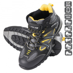 Черевики Lahti Pro 30104 44 Чорно-жовті Кропива