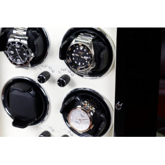 Скринька Salvadore для підзаводу 4 годинників S/452/BRW 4x4 Коричневий Днепр