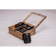 Скринька з подушечками для годинників ecoWalnut 8.2х20.8х18 см Чернігів