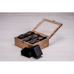 Скринька з подушечками для годинників ecoWalnut 8.2х20.8х18 см Чернігів