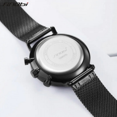 Чоловічий наручний годинник Sinobi S9807G 11S9807G02 Чорний Мукачево