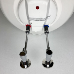 Набір для бойлера водонагрівача Kvant Labaratory MINI C2 Boiler Series 1/2" хром трубка 250 мм Токмак