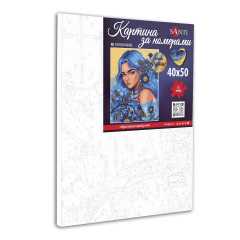 Картина за номерами Santi Крижана красуня 40*50 см (954734) Черноморск