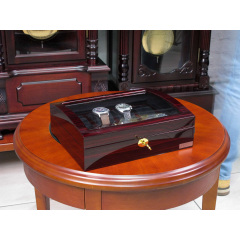 Скринька для зберігання годинників Salvadore WB/3034/EB 29,5х23,5х10 см Коричнево-чорний Ворожба