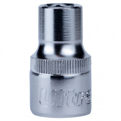 Насадка шестигранна коротка 1/2" 10мм CrV ULTRA (6070102) Балаклія