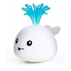 Іграшка для ванної Qinye Toys Кіт спрей, що світиться з фонтаном Білий Запоріжжя
