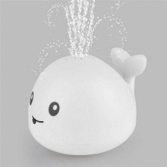 Іграшка для ванної Qinye Toys Кіт спрей, що світиться з фонтаном Білий Запоріжжя