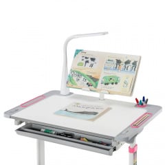 Комплект парта + стілець трансформери FunDesk Littonia 800x505x547-72 7 мм Pink Київ