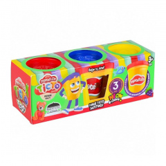 Креативна творчість "Тісто для ліплення "Master Do" Danko Toys TMDB-01-04U 3 банки Городок