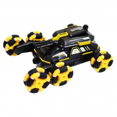 Іграшка танк-всюдихід RIAS TK-007 на радіокеруванні з парогенератором Black-Yellow (3_03909) Балаклея